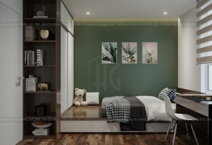 Thiết kế nội thất chung cư UDIC – chị Huyền